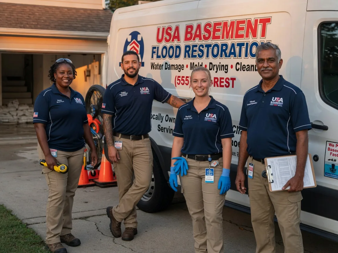 Basement Flood Cleanup company in New Holstein, WI