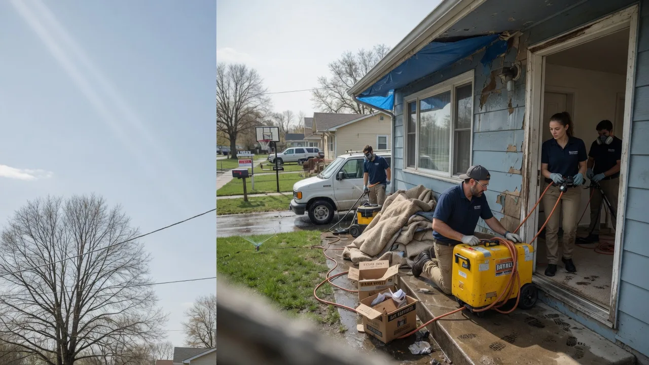 Basement Flood Cleanup in New Holstein, WI near me